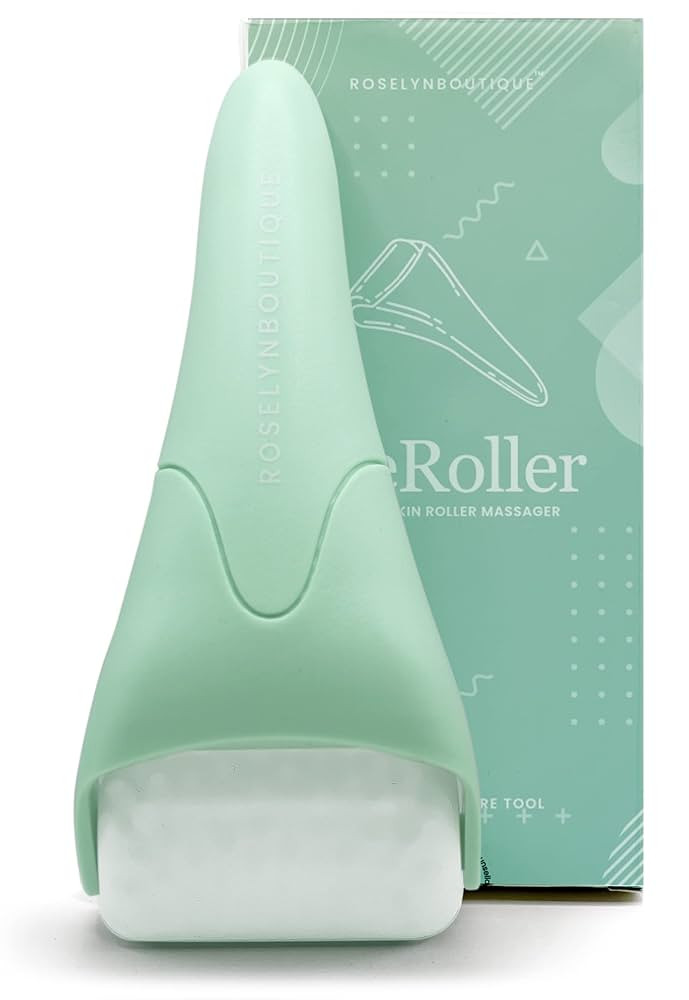 ROSELYNBOUTIQUE Ice Roller for Face Wrinkles Fine Lines Puffiness Stick Massager Facial Skin Care... | Amazon (US)