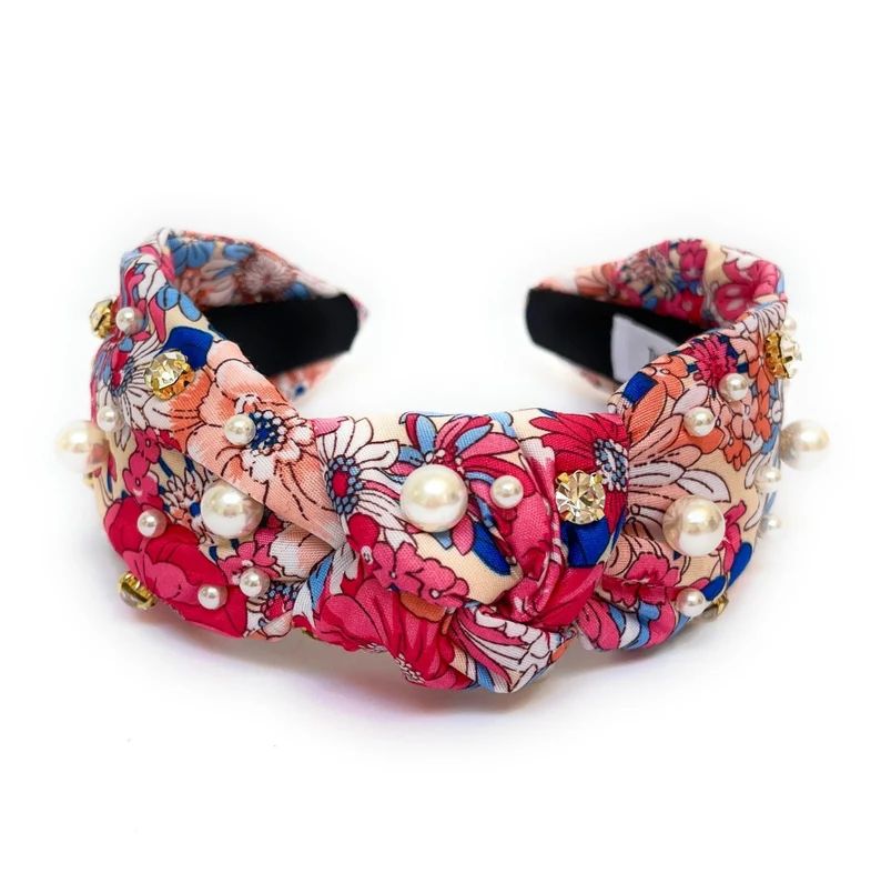 Embellished Knot Headband, Jeweled Knotted Headband, Rhinestone Headband, Luxury Statement Headba... | Etsy (US)