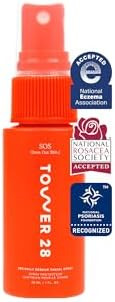 Tower 28 SOS Daily Rescue Facial Spray for Sensitive Skin, Hypochlorous Acid Spray Helps Visibly ... | Amazon (US)