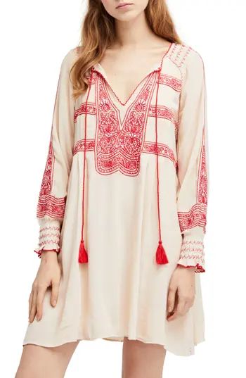 Women's Free People Wind Willow Minidress, Size X-Small - Ivory | Nordstrom