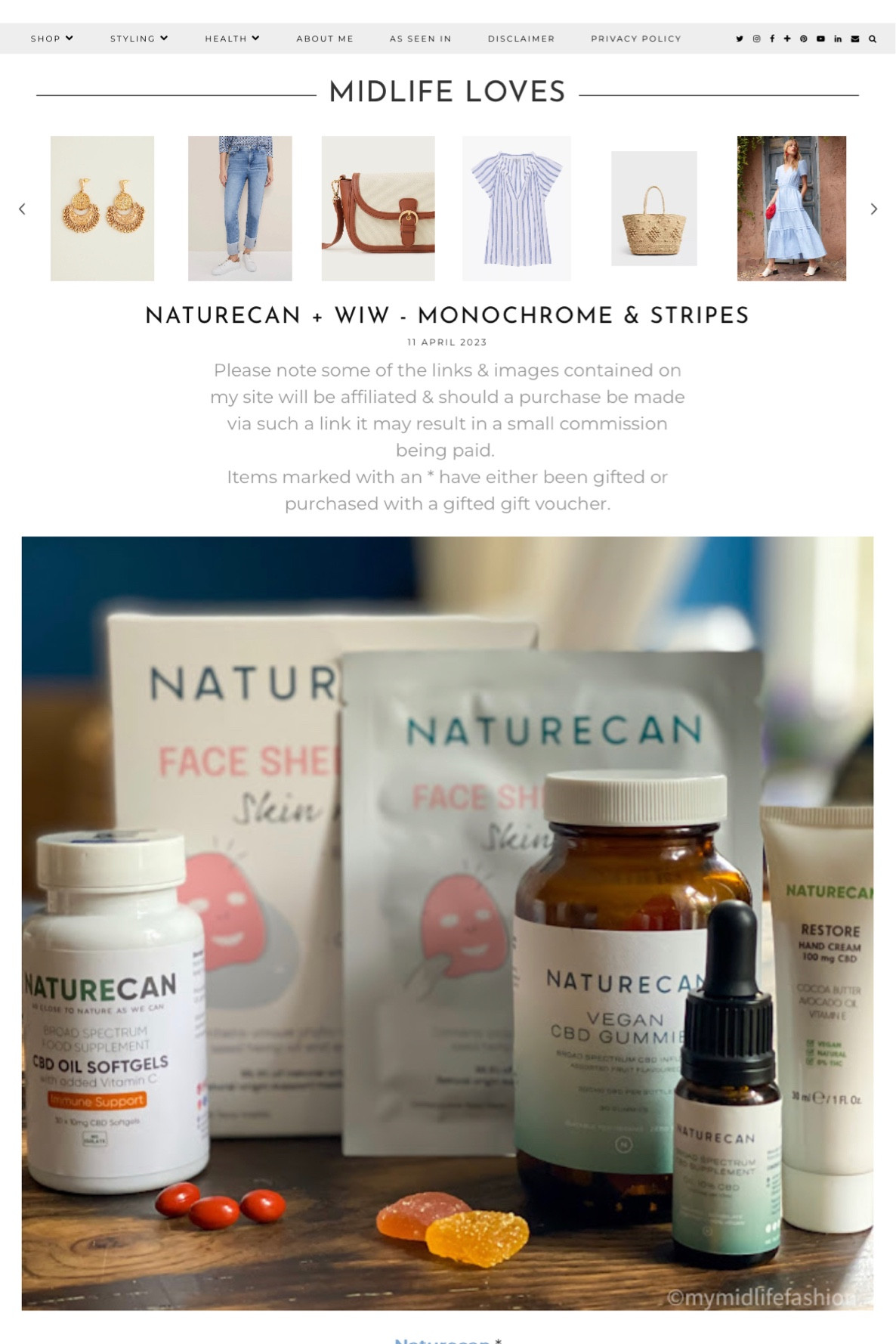 Reviewing CBD products from Naturecan official on the blog https://www.mymidlifefashion.com/2023/04/naturecan-wiw-monochrome-stripes.html #health #vitamins #supplements #over40 #midlifehealth #keepinghealthy #mymidlifefashion #avealife #discountcode #keepingfit #keepingactive #antiageing #beauty #over40health #midliifehealth #midlifebeauty #over40beauty #skincare #over40skincare #betteryou #bestlife #cbd #cbdoil ##cbdhealth 

#LTKeurope #LTKFind #LTKbeauty
