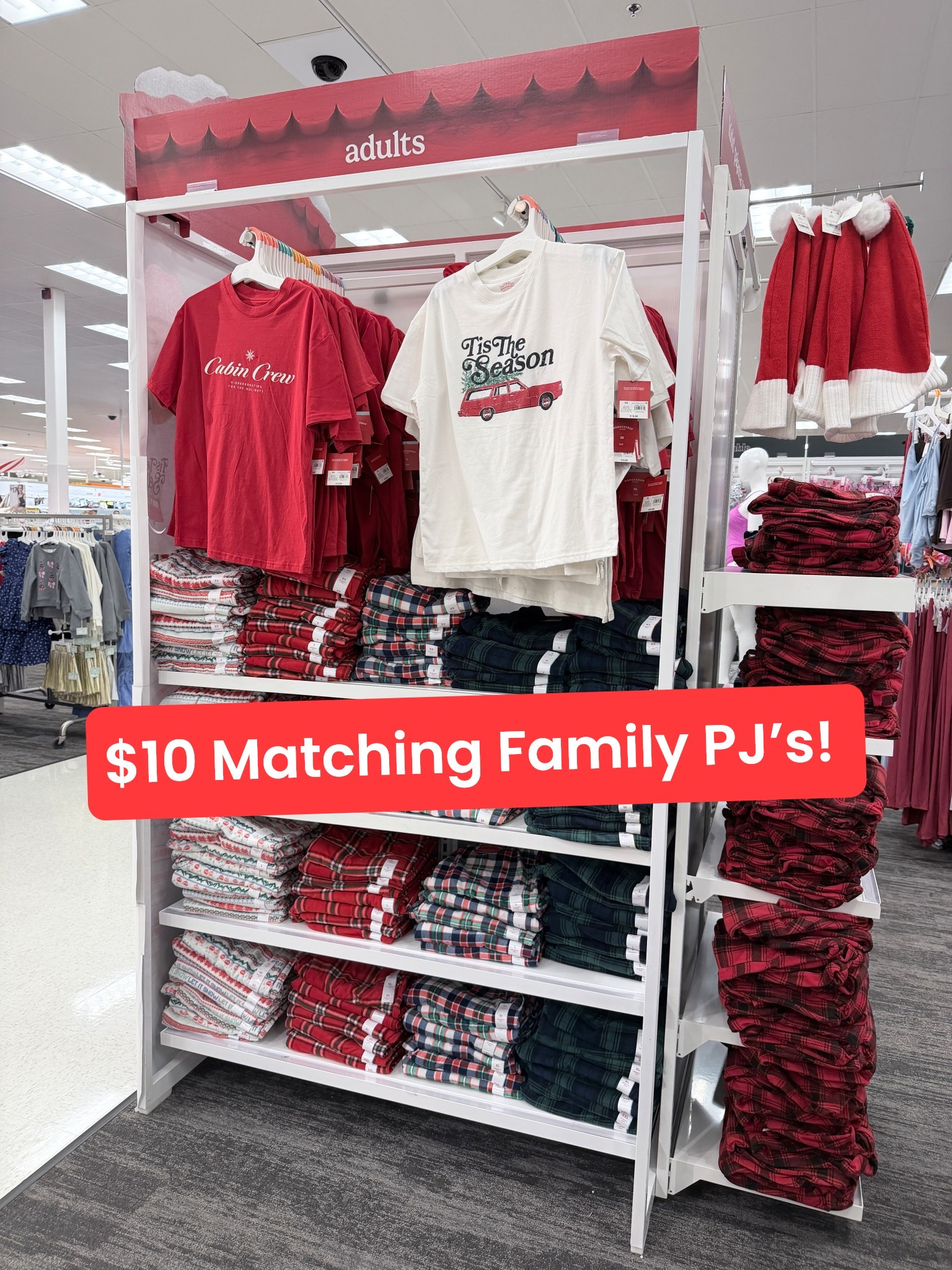 Target has all their matching family pj’s fully stocked and ready to go! At $10 a piece, you can’t beat that!! Even a $10 pet sweatshirt 🥰

#LTKFamily #LTKCyberWeek #LTKHoliday