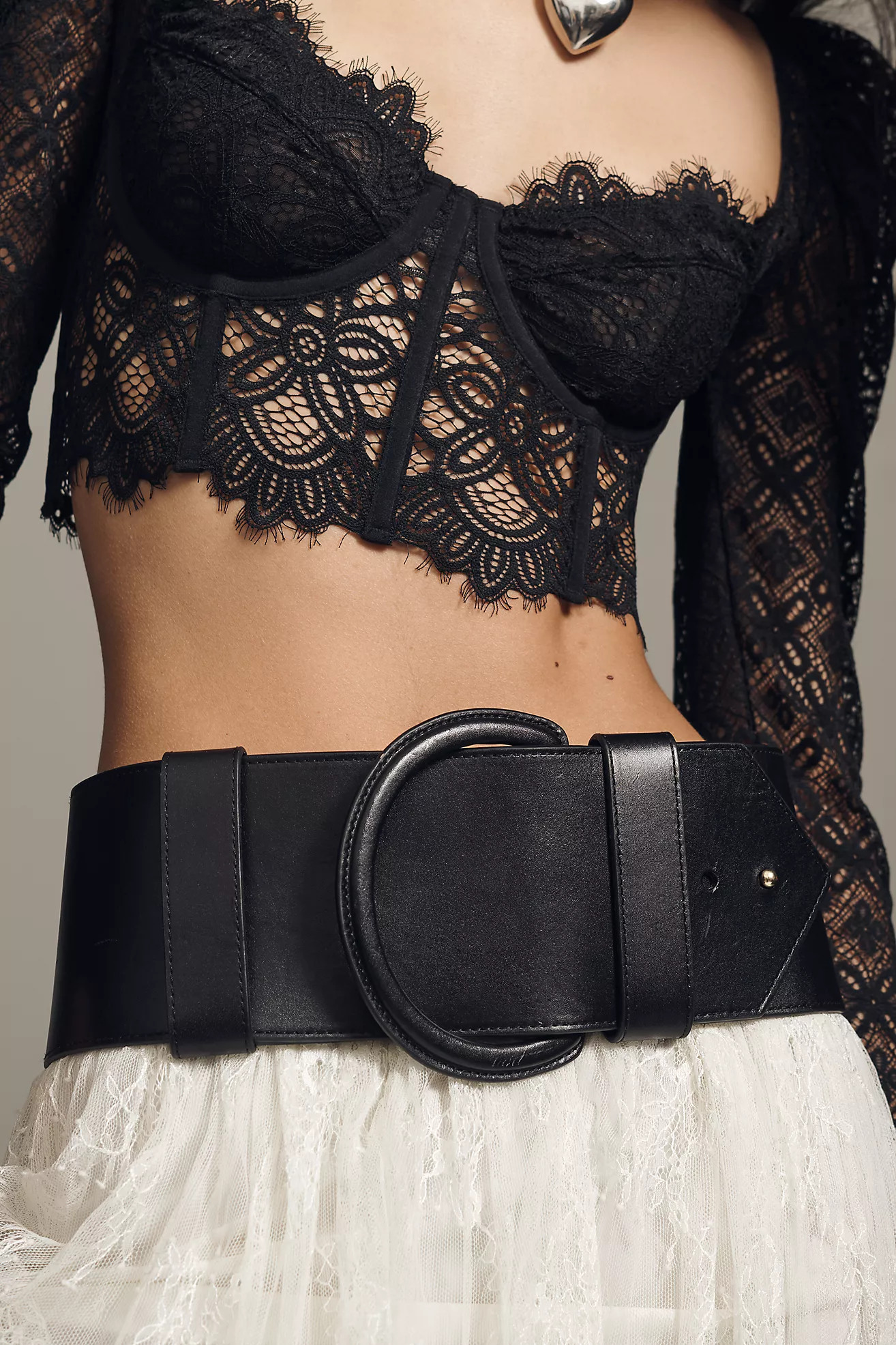 Round Buckle Thick Waist Belt | Anthropologie (US)