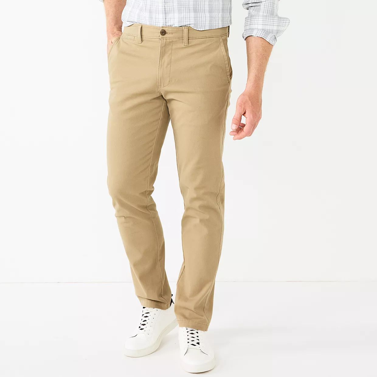 Men's Sonoma Goods For Life® Straight-Fit Stretch Chino Pants | Kohl's