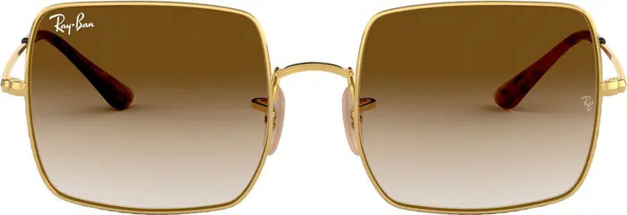 54mm Gradient Square Sunglasses | Nordstrom