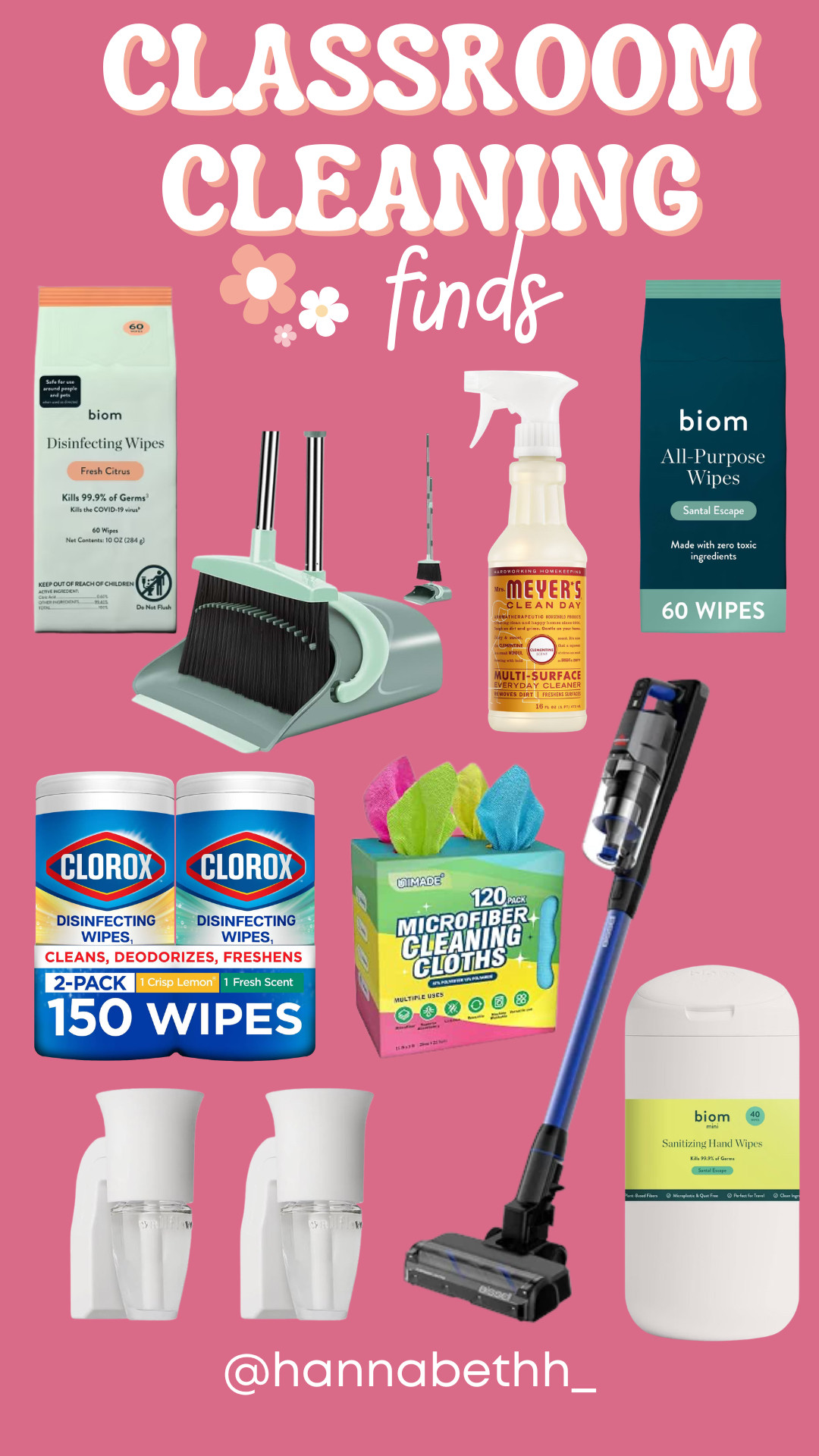 Favorite classroom cleaning supplies!! 

 