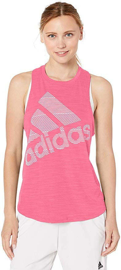 adidas Women's Badge of Sport Logo Tank | Amazon (US)