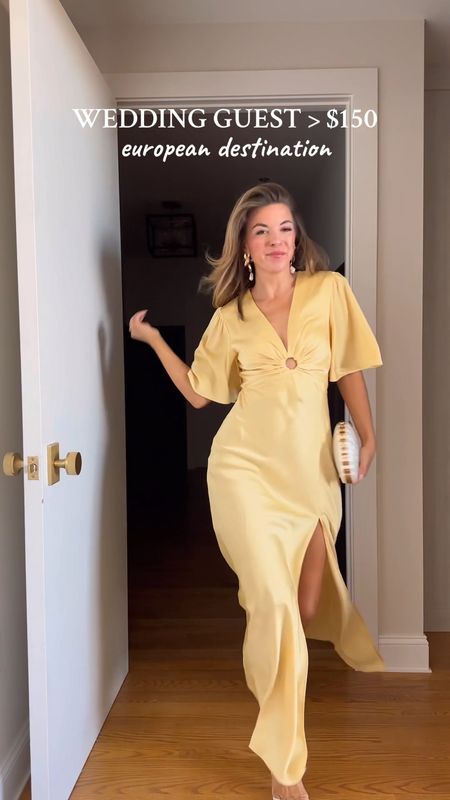 20% off @Abercrombie wedding guest dresses + additional 15% off this weekend only with code DRESSFEST
wearing my usual smalls in everything! #abercrombiepartner 

#LTKWedding #LTKFindsUnder100 #LTKSaleAlert