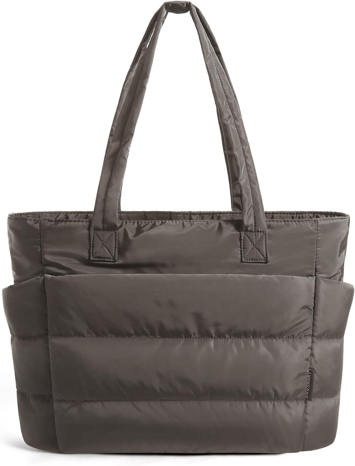 BAGSMART Puffy Tote Bag for Women, Lightweight Work Tote Handbag | Amazon (US)