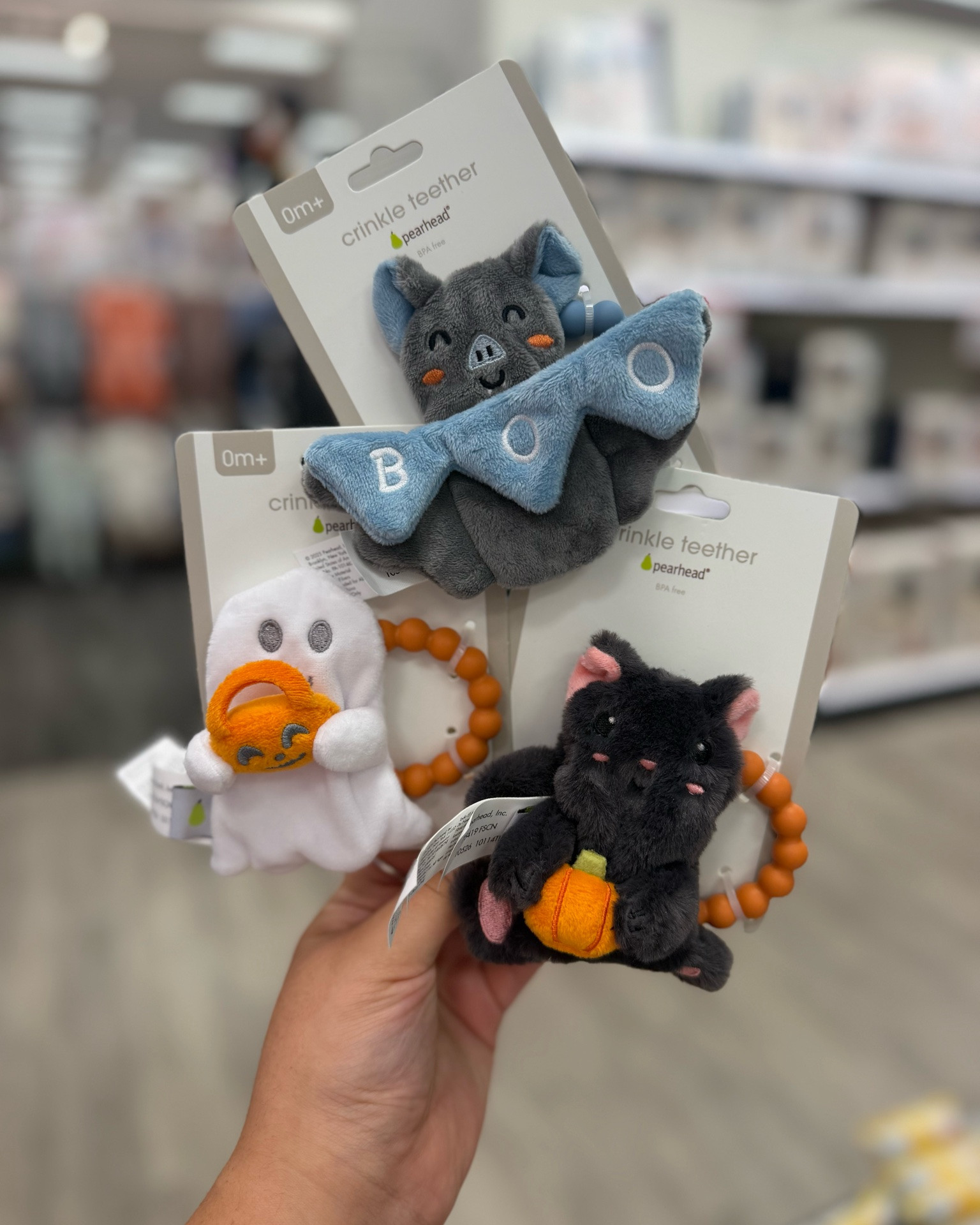 Adorable Target finds for your babies, Halloween themed PearHead baby teethers !👶🏻🎃

Linking them here, go grab one before they run out 🍂👻

#LTKSeasonal #LTKBaby #LTKmomlife