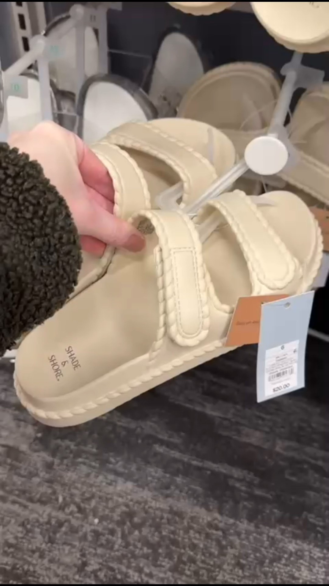 These are the kind of sandals you end up wearing nonstop. Soft, cushioned, and easy to slide on, with a neutral color that goes with everything!

#LTKgrwm #LTKootd