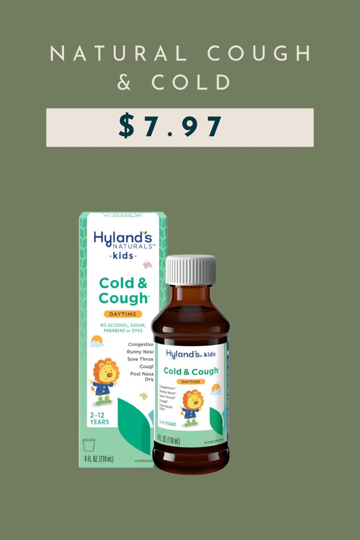 Natural and toxic free cough and cold for your kids/baby. 

#LTKSeasonal #LTKSaleAlert #LTKFamily
