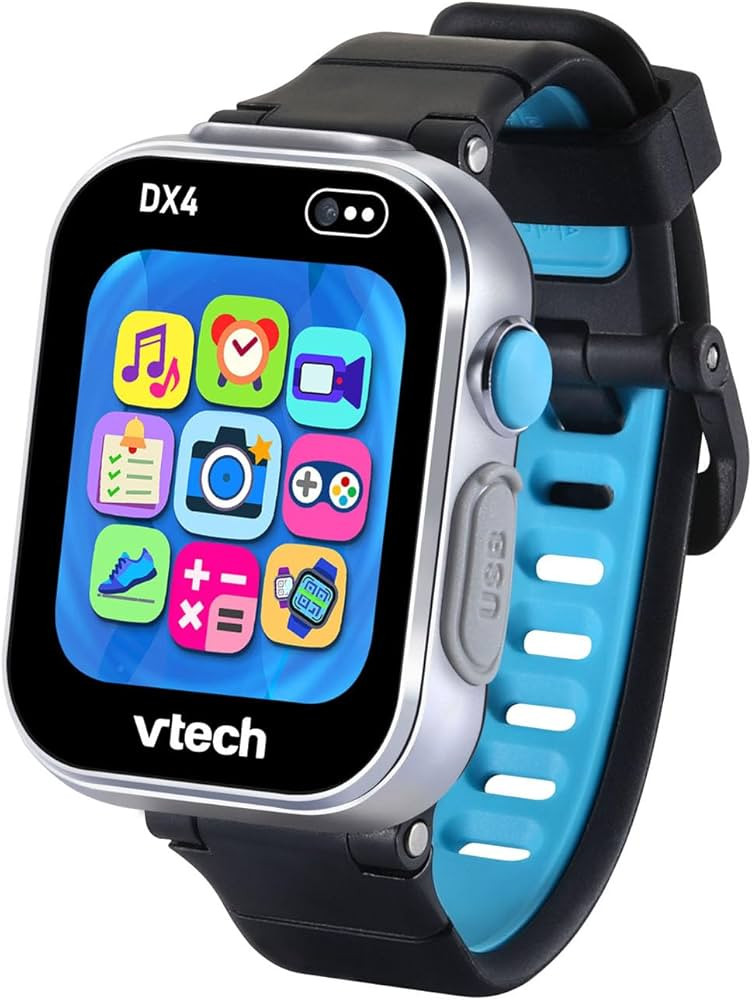 VTech KidiZoom Smartwatch DX4, Black | Amazon (US)