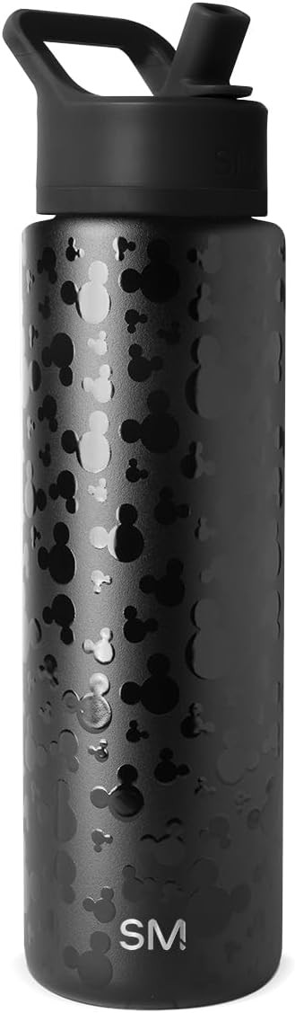 Simple Modern Summit Water Bottle with Straw Lid | Disney 30oz Leak Proof Stainless Steel Insulat... | Amazon (US)
