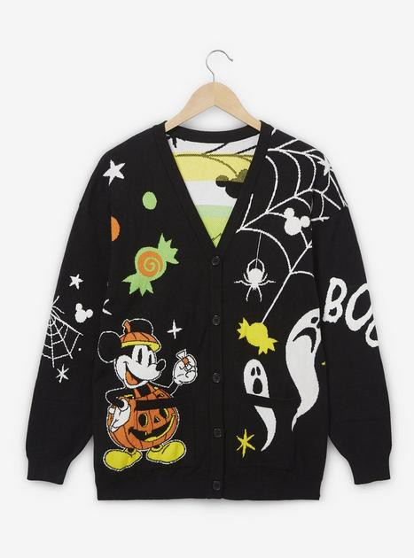 Disney Mickey Mouse Halloween Icons Cardigan - BoxLunch Exclusive | BoxLunch