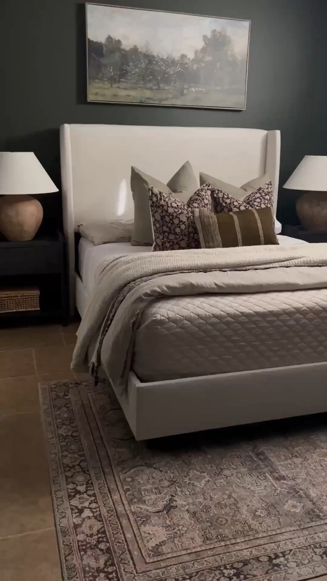 Bedroom Decor, moody bedroom ideas, Tilly bed, nightstands, bedding, bedroom inspiration, bedroom rug #bedroom

#LTKHome #LTKSaleAlert #LTKSeasonal