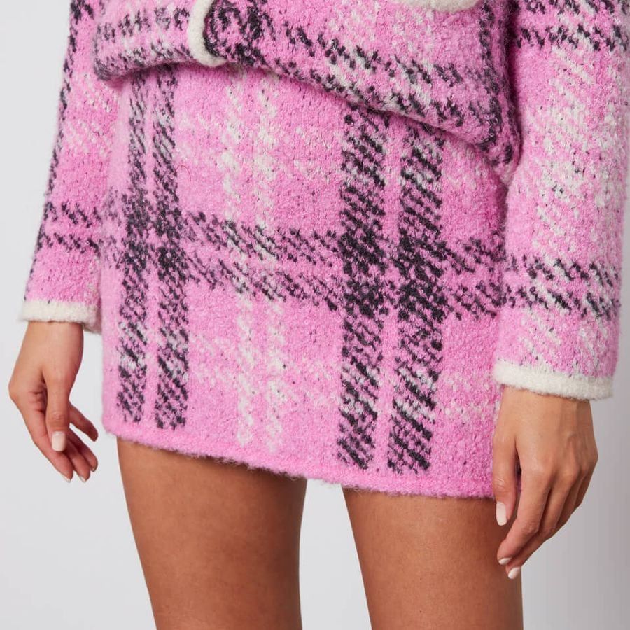 Kitri Susan Boucle Knit Mini Skirt | Coggles (Global)