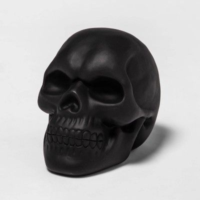 Solid Black Halloween Crafting Skull - Hyde &#38; EEK! Boutique&#8482; | Target