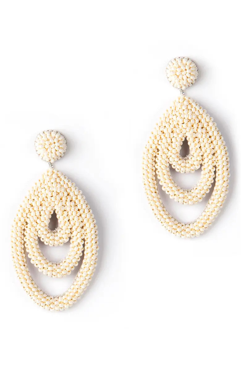 Mirabai Beaded Drop Earrings | Nordstrom