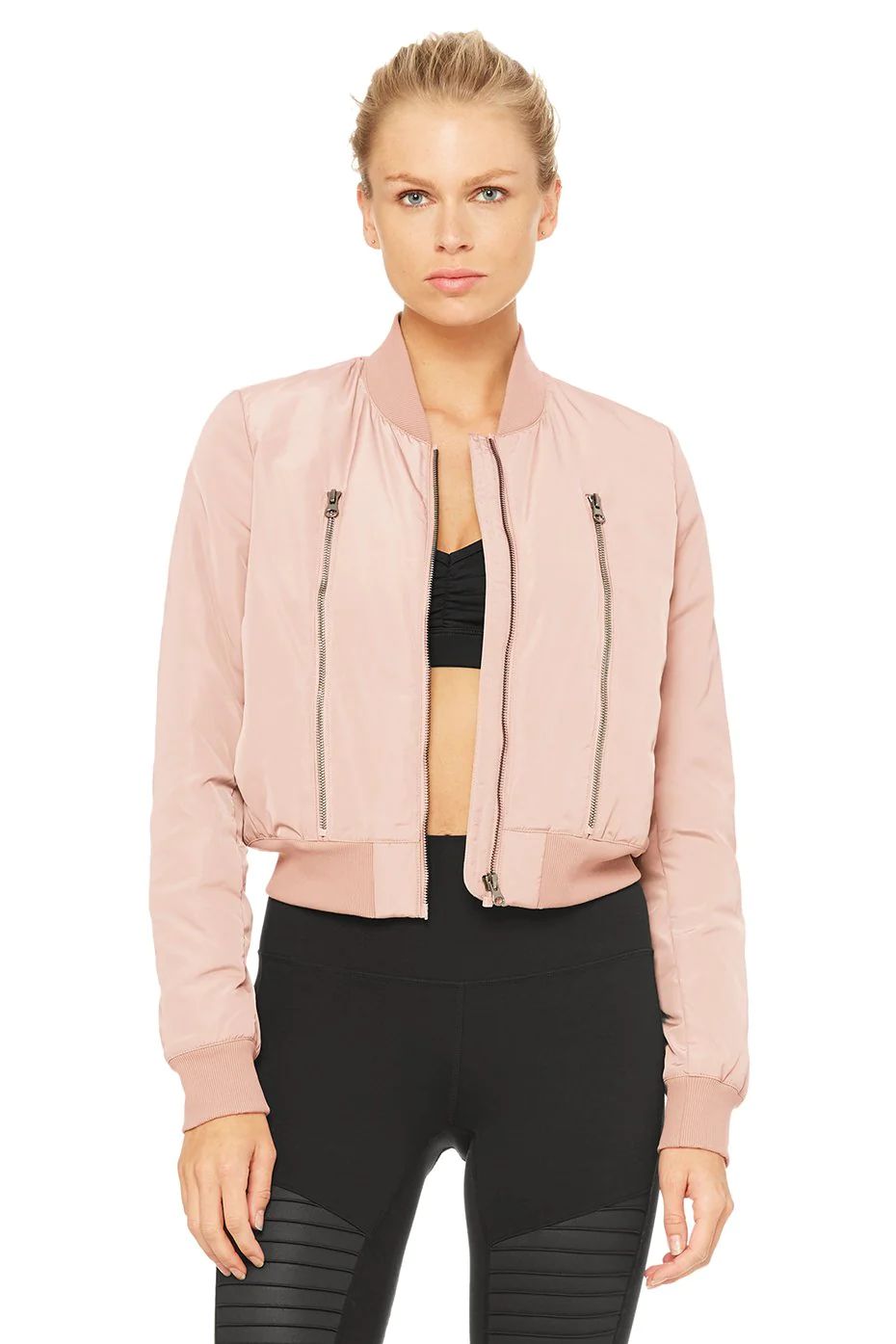 Alo YogaÂ® | Off-Duty Bomber Jacket 2 in Nectar, Size: XS | Alo Yoga