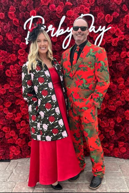 Kentucky Derby Couples Outfit

Kentucky Derby | red dress | rose coat | statement coat | red suit | poinsettia suit | couples outfit | couples matching | run for the roses | gown | fascinator | Rent the Runway | Shinesty

#LTKmens #LTKGala #LTKparties