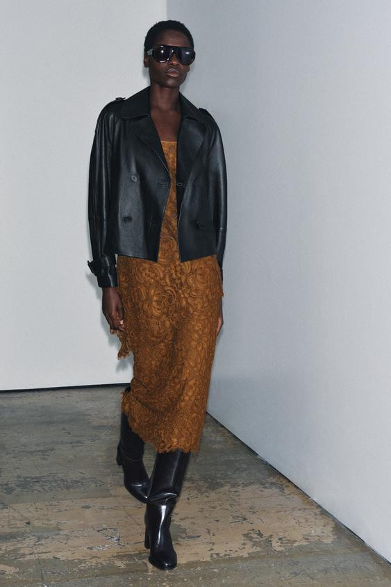 LEATHER JACKET ZW COLLECTION LIMITED EDITION | Zara US