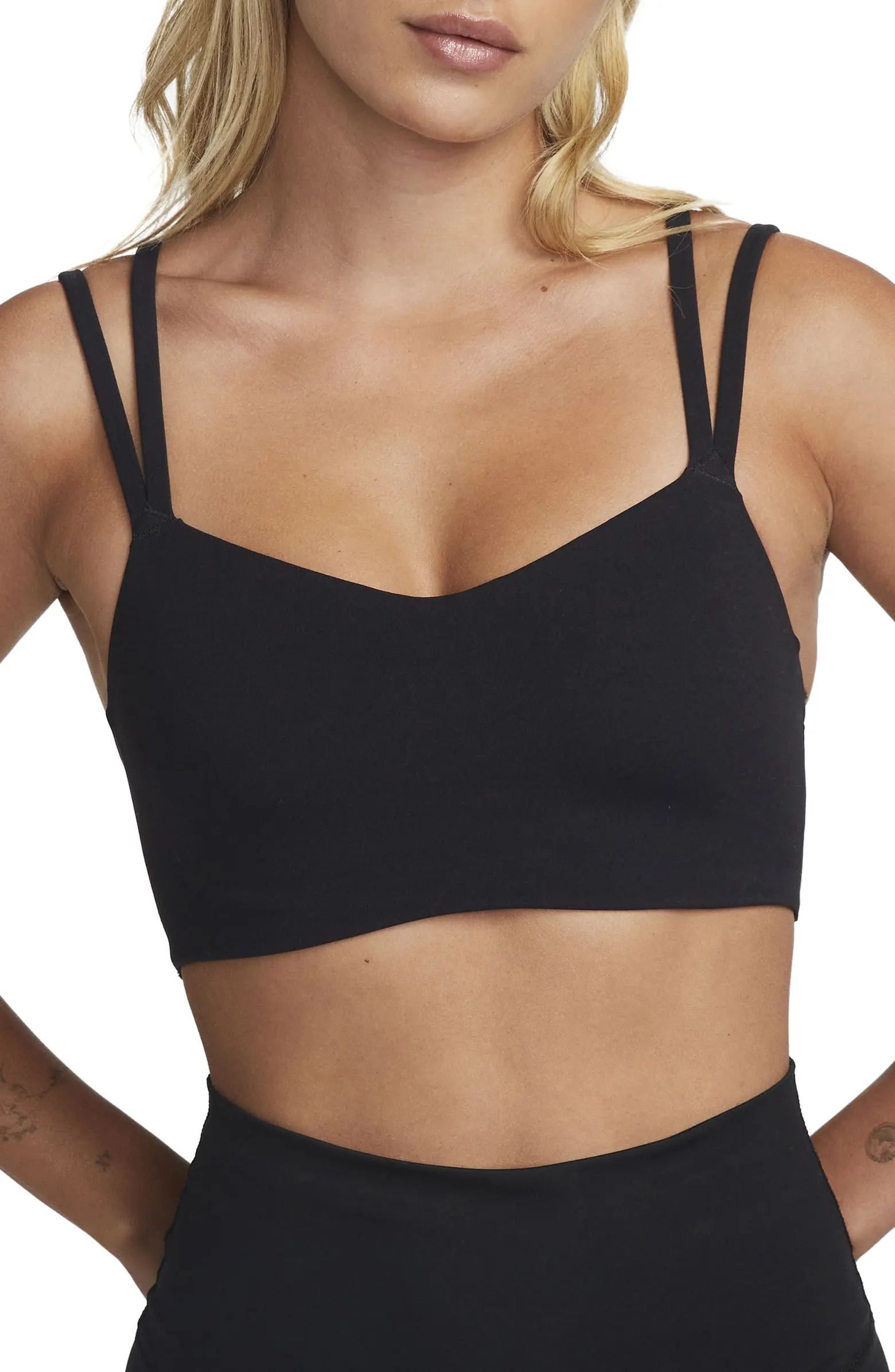 Nike Dri-FIT Alate Trace Sports Bra | Nordstrom | Nordstrom