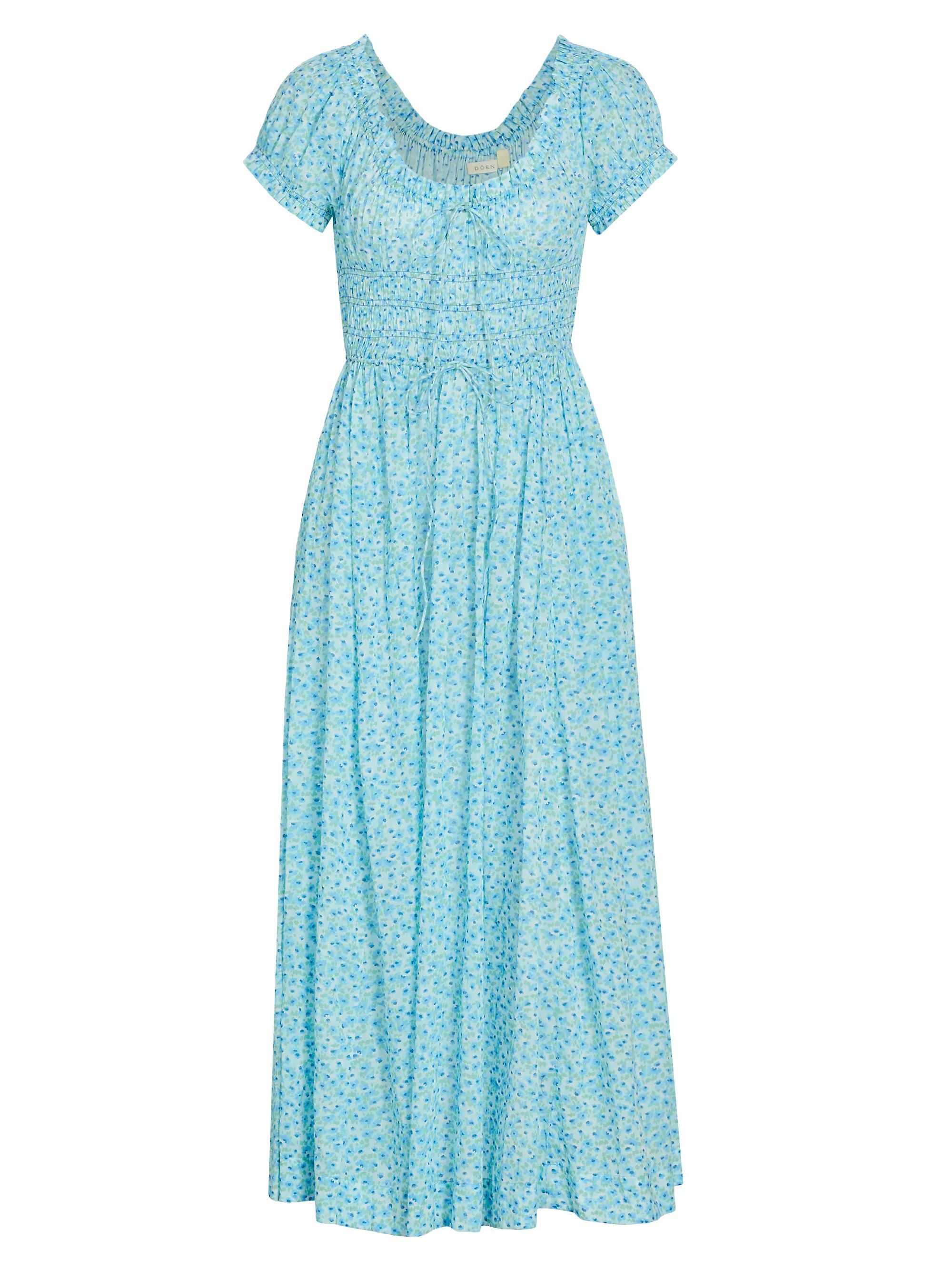 Ashlynn Floral Cotton Midi-Dress | Saks Fifth Avenue