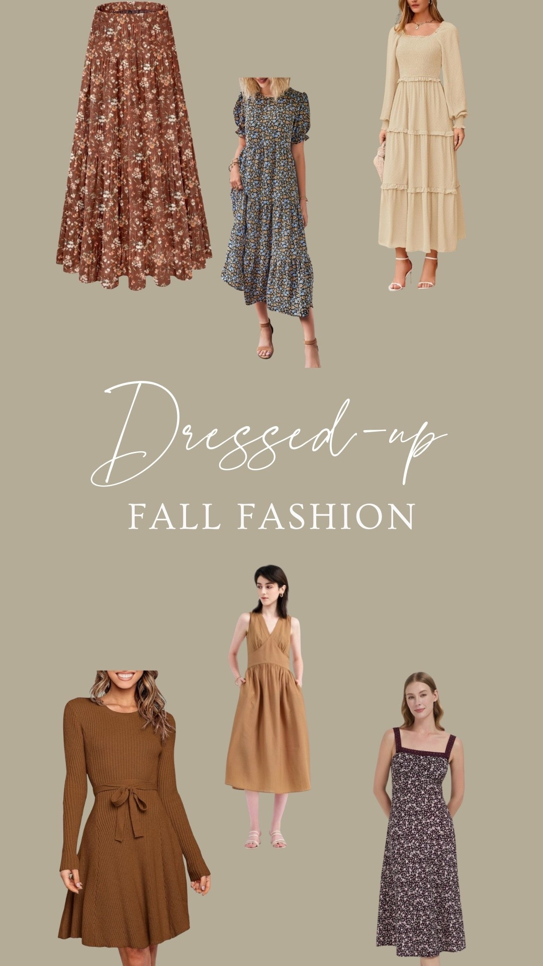 Fashion favorites you can dress up for all your date nights, church days, etc. this fall🤎

#LTKSeasonal #LTKootd