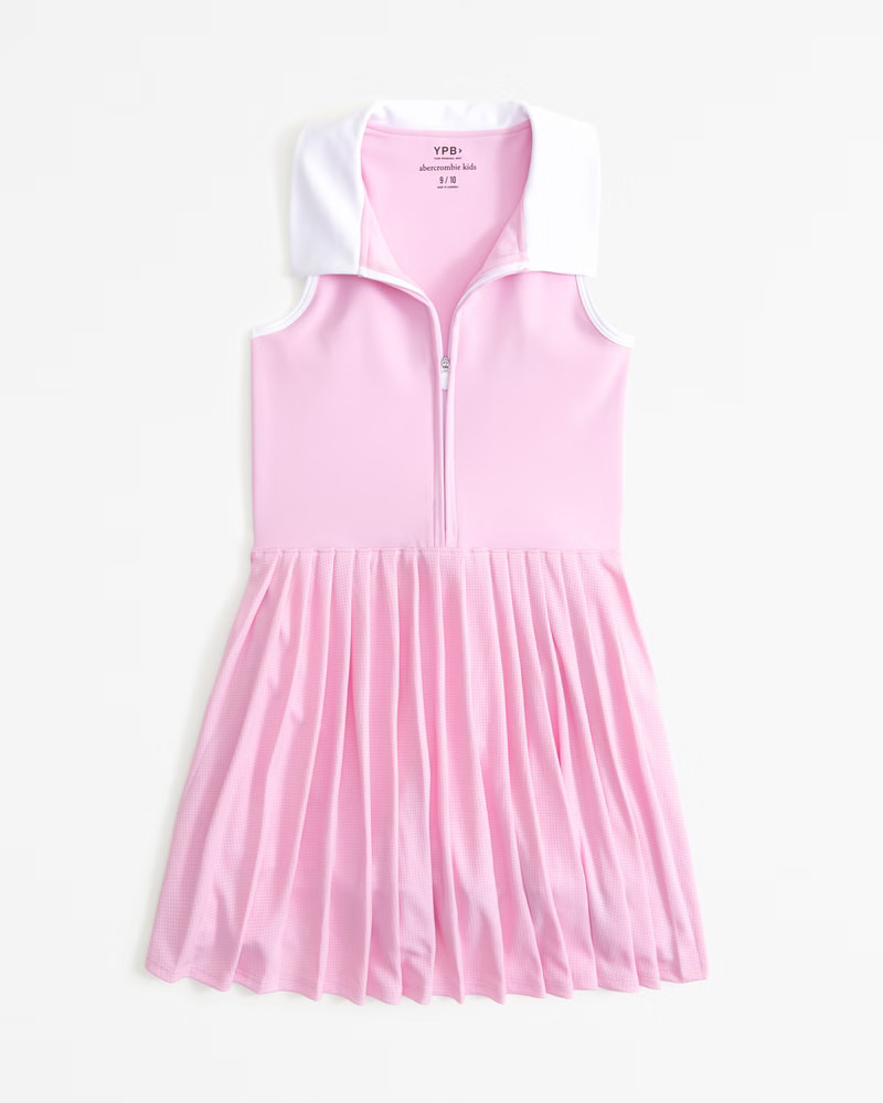 ypb pleated polo dress | Abercrombie & Fitch (US)