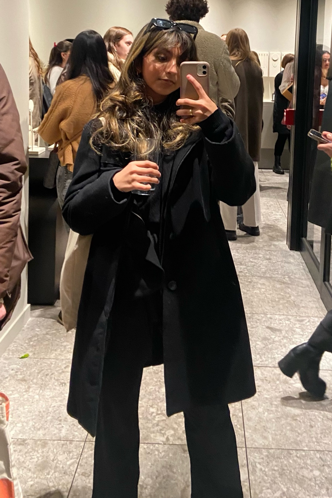 Old-money aesthetic inspired look with a black monochrome fit including black trench coat and flared pants 🖤

#LTKFind #LTKSeasonal #LTKstyletip