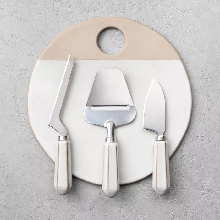 Board + Cheese Knife Set - Hearth & Hand™ with Magnolia | Target