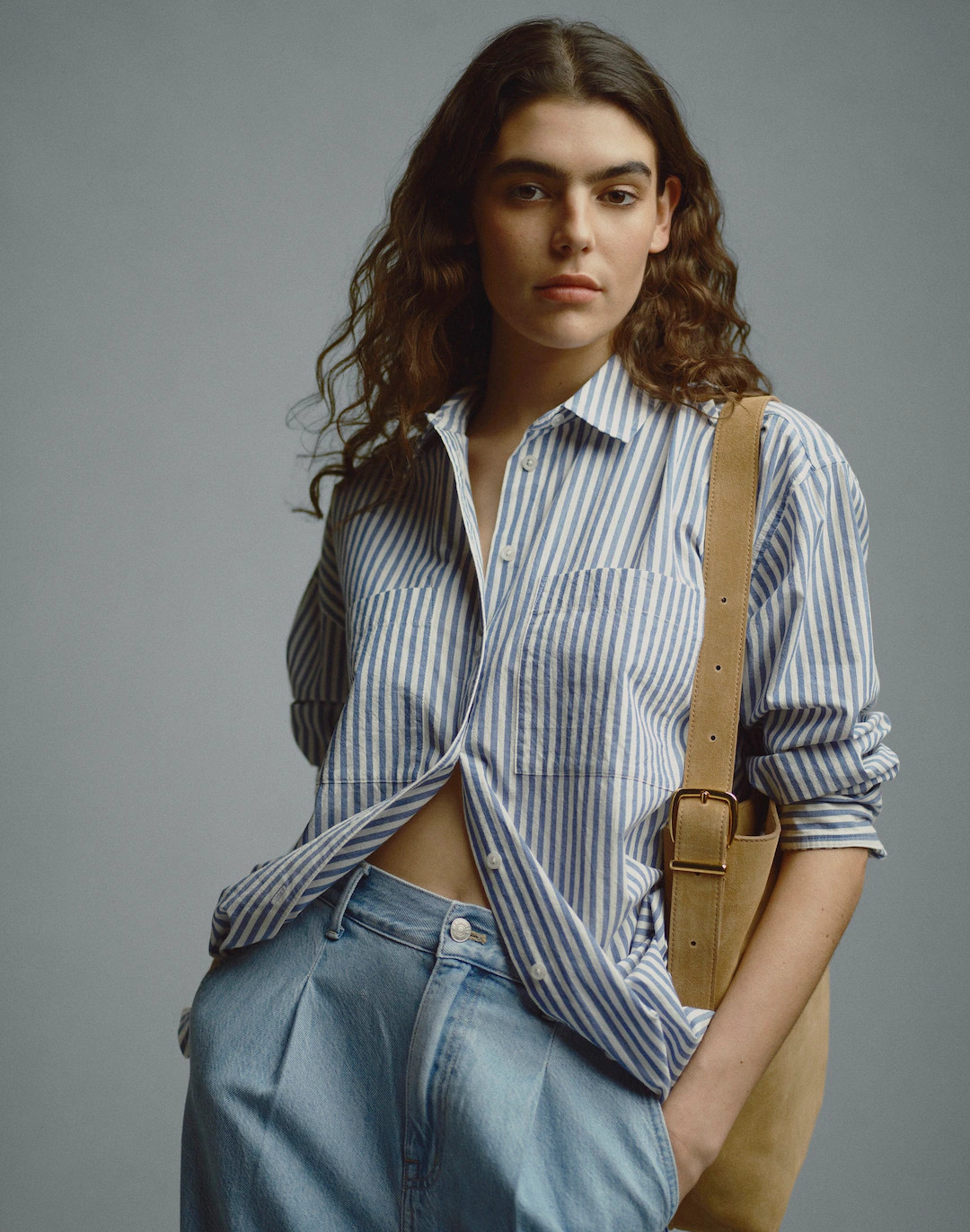 The Oversized Straight Hem Shirt in Signature Poplin | Madewell