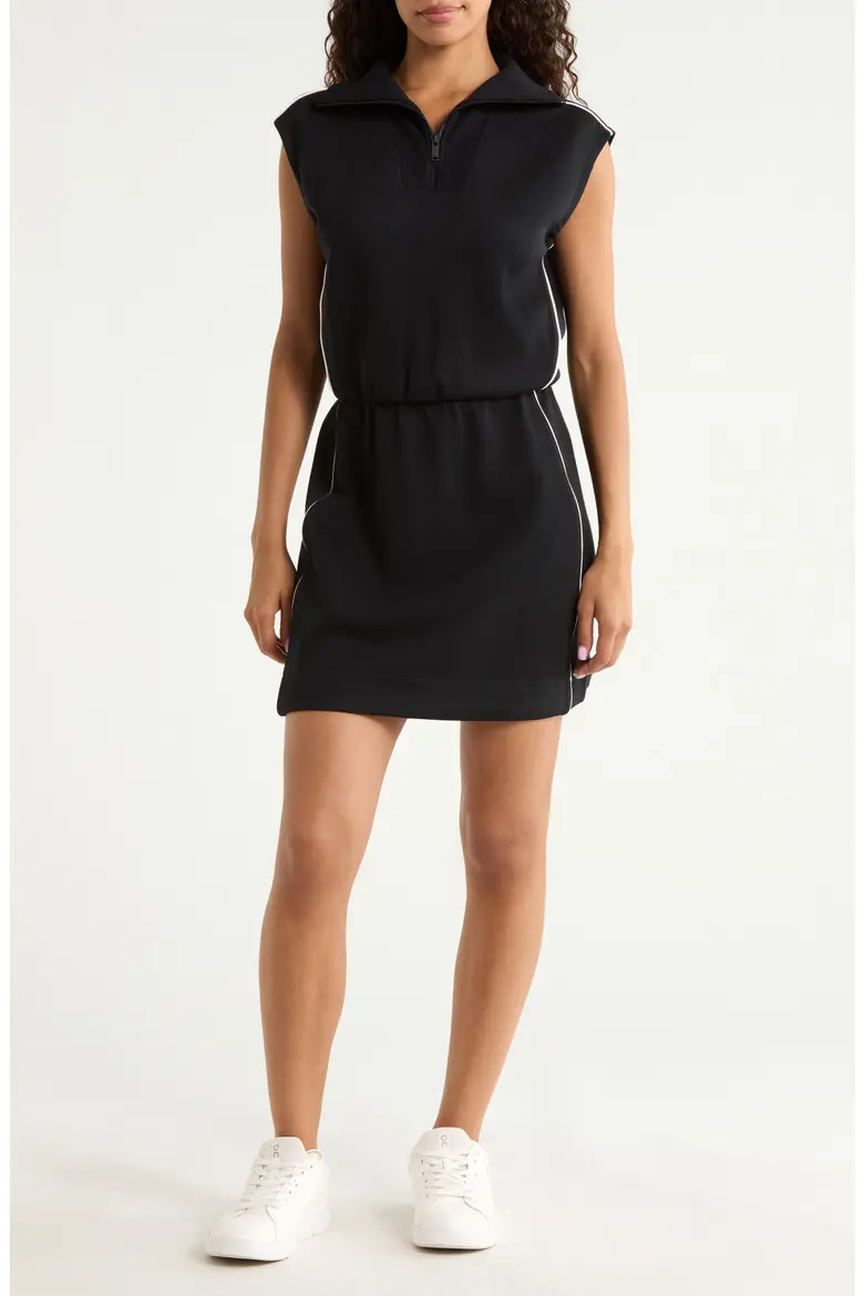 Airpique Half Zip Modal Blend Dress (Women) | Nordstrom | Nordstrom