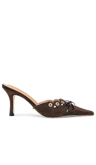 Tony Bianco Shae Mule in Brown. - size 5.5 | Revolve Clothing (Global)