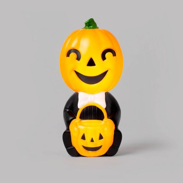 Light Up Pumpkin Character Halloween Decorative Prop - Hyde &#38; EEK! Boutique&#8482; | Target