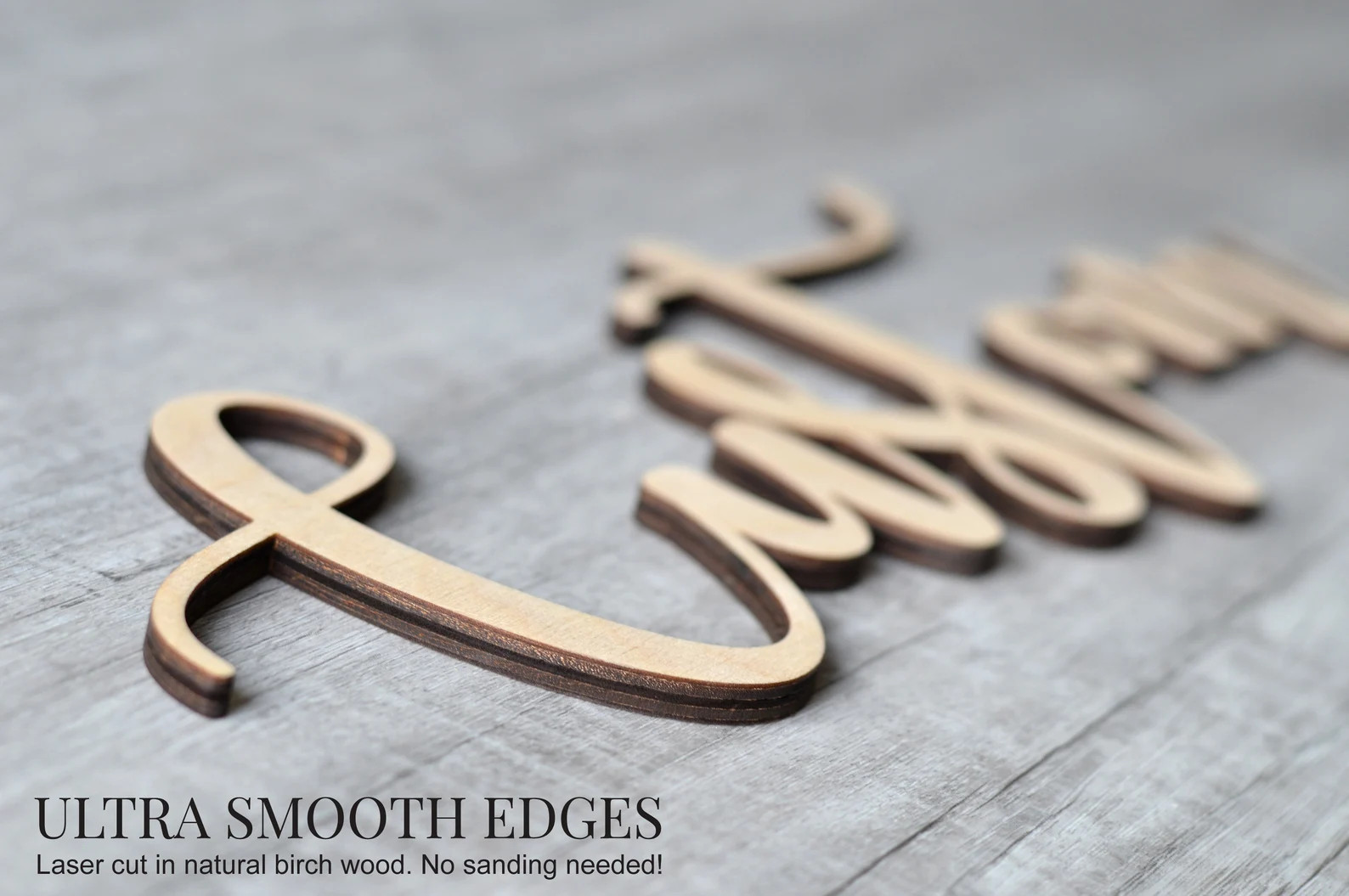 Wooden Name Signs Wooden letters Personalized Wood Design Laser Cut Out Any Font Name Custom Unfi... | Etsy (US)