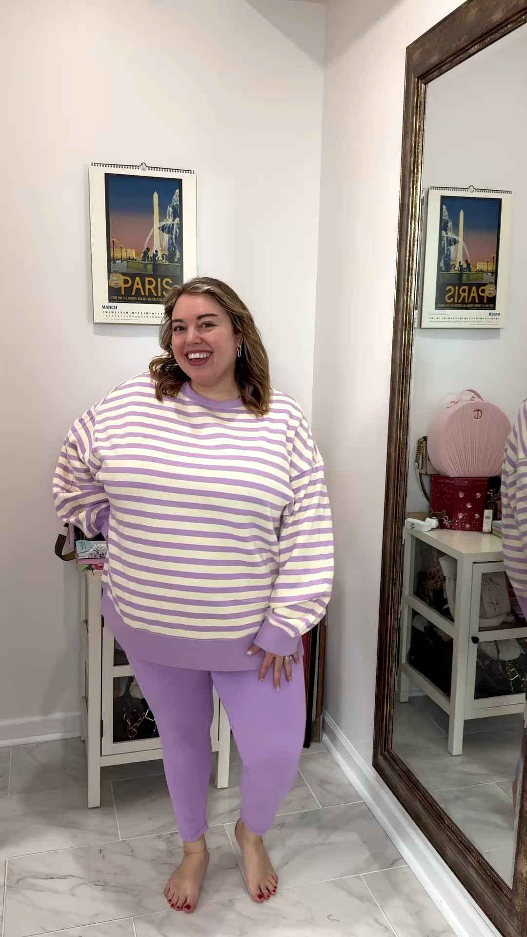 Stripes so nice I bought them thrice 💜

When I say I’m obsessed with this aerie oversized sweatshirt…I mean it. 😂 I’m wearing an XL in the purple and you can see it’s a little less oversized. Size down if you like it a little more true to size! I’m wearing an XXL in everything else. These pieces are all 30% off today too! 👏🏼



#LTKPlusSize #LTKSaleAlert #LTKootd