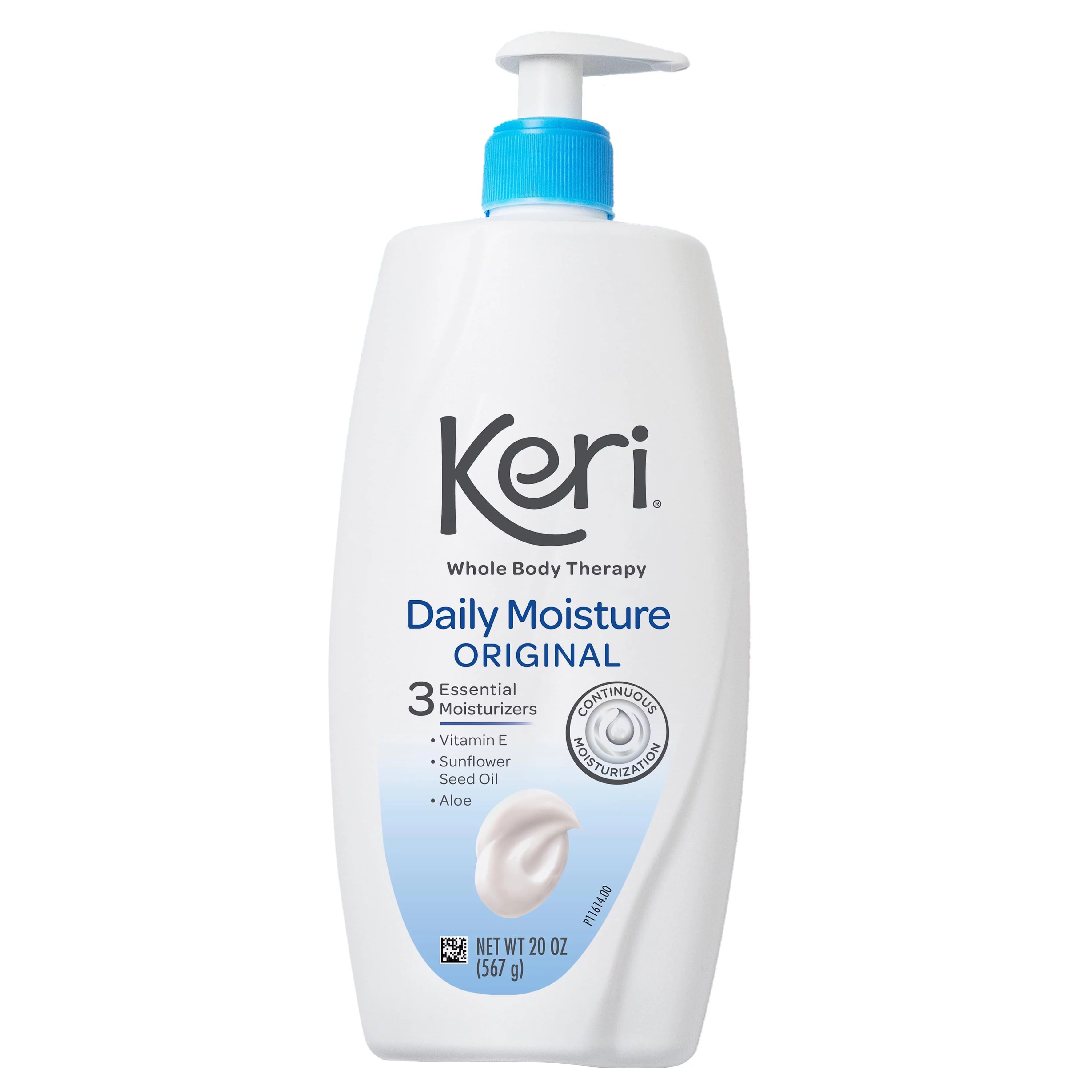 Keri Daily Dry Skin Therapy Moisture Original Body Lotion, 20 Oz - Walmart.com | Walmart (US)