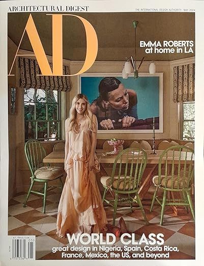 Architectural Digest Usa Magazine May 2024 World Class Great Design In Nigeria, Spain, Costa Rica | Amazon (US)