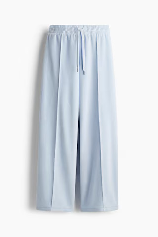 Wide-Leg Velour Joggers | H&M (US + CA)