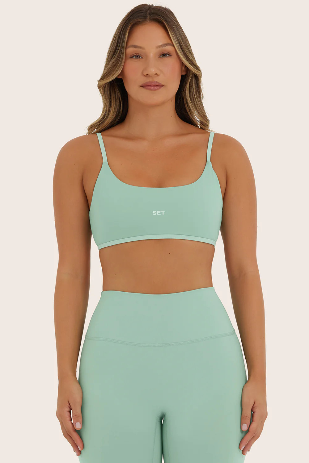 AIRLUXE™ BREATHE BASE BRA - JULEP | SET Active