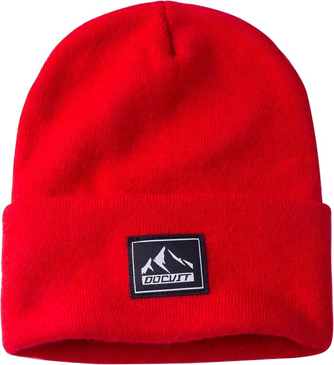 DOCVIT Knit Cuffed Beanie Warm Winter Hats Unisex Skull Knit Cap Fashion Ski Hat for Men and Wome... | Amazon (US)