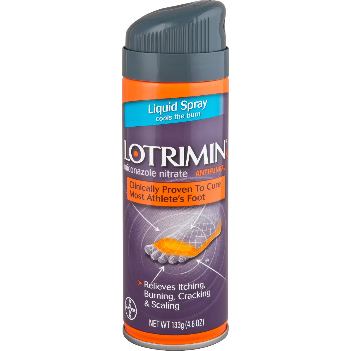 Lotrimin Antifungal Athlete's Foot Liquid Spray with 2% Miconazole Nitrate - 4.6oz | Target