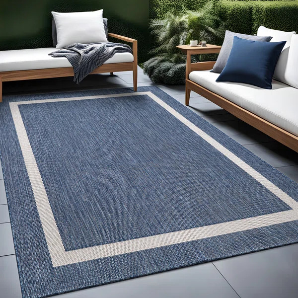 Waikiki Blue Indoor/Outdoor Rug | Wayfair North America