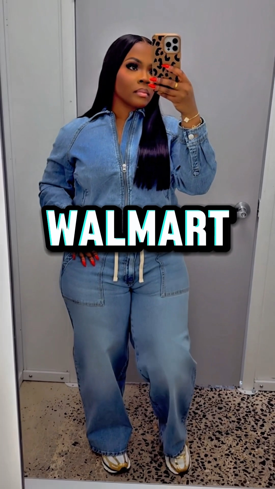 Luxury feels at Walmart with their denim collection😍
•5’5 198 wearing medium jacket/16 jeans 

#LTKMidsize #LTKmomlife #LTKootd