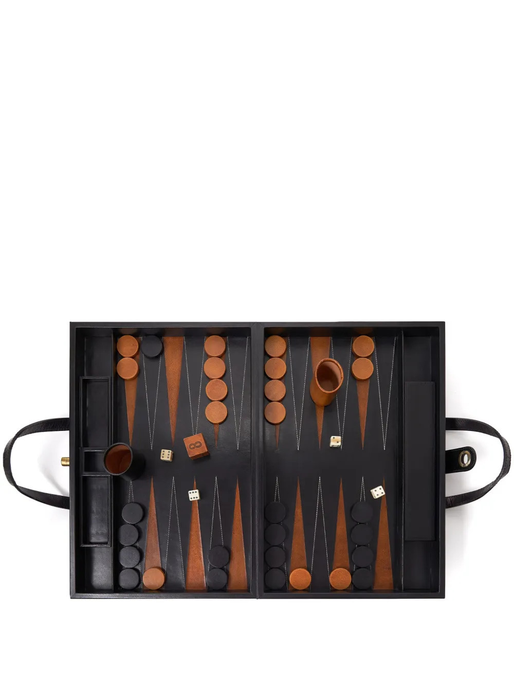 The Conran Shop Tavla Backgammon Set (46.5cm x 33cm) - Black | Farfetch Global