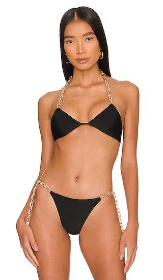 The Mia Top | Black Bikini Set | Black Swimsuit | swim womens swimsuits womens swimwear | Revolve Clothing (Global)