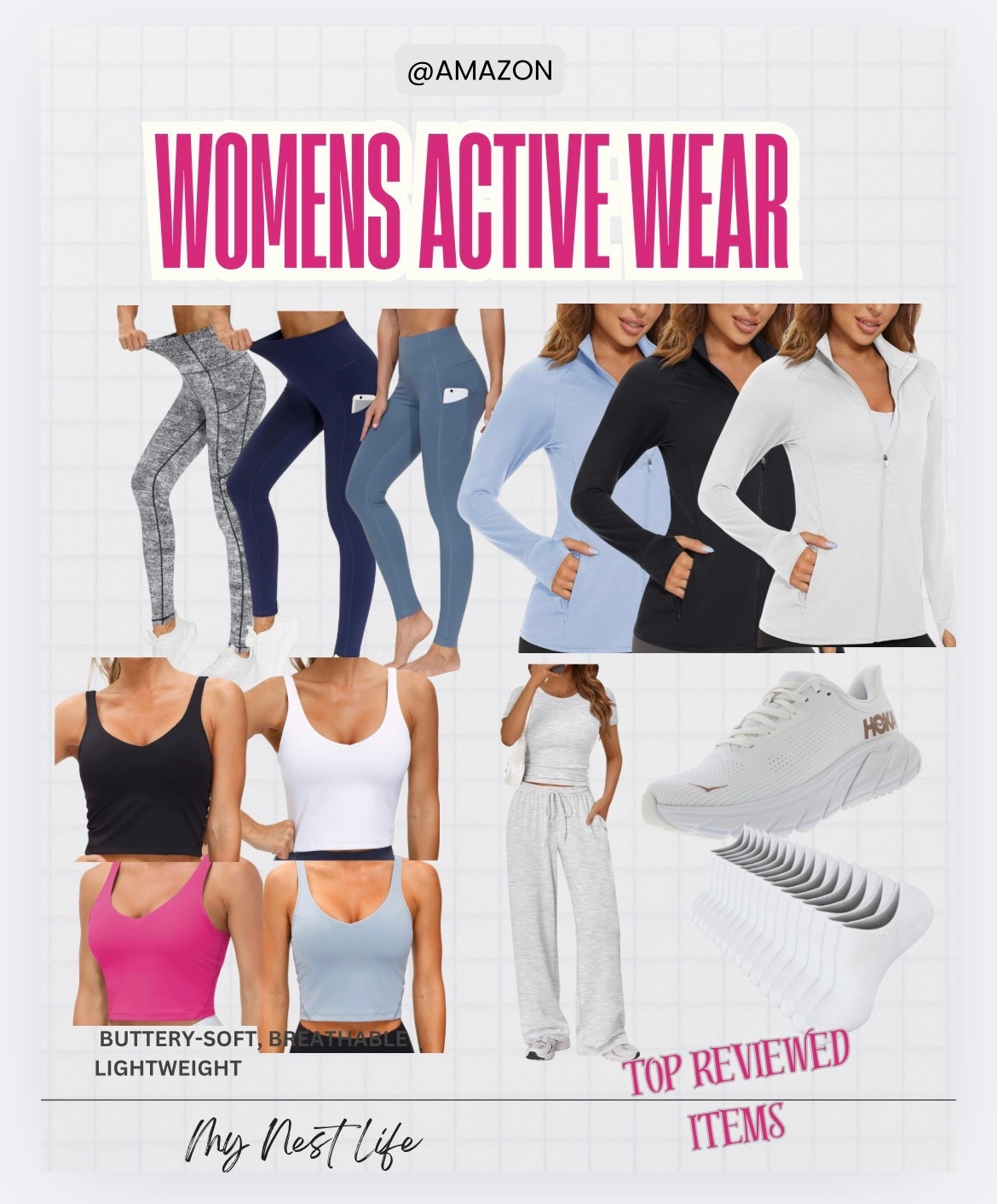 Okay friends… I added these to my cart because comfort matters now more than ever 😅
Reviews tout High-waist, buttery-soft, and tummy-smoothing—finally, activewear that actually fits my life and my curves (or lack there of)
Perfect for yoga, errands, or just feeling good at home!

#MidlifeStyle #CurvesWelcome #EverydayComfort #AthleisureLove #FunctionalFashion