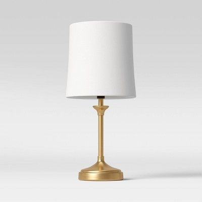 Metal Stick Lamp Mini Lamp Brass - Threshold&#8482; | Target